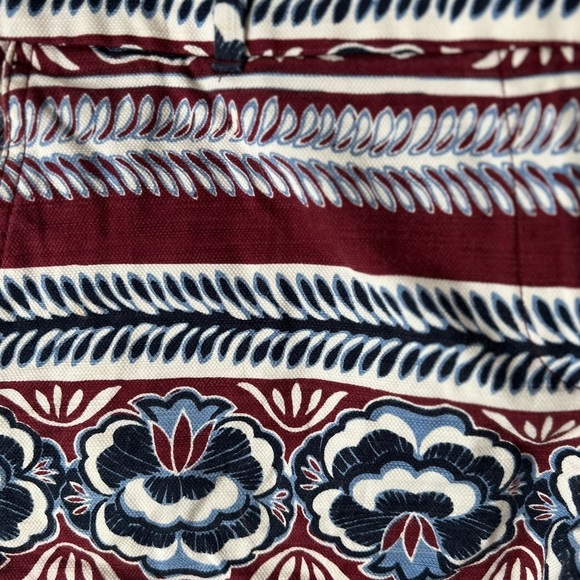 LOFT Patterned Flat Front Short - Picture 4 of 5